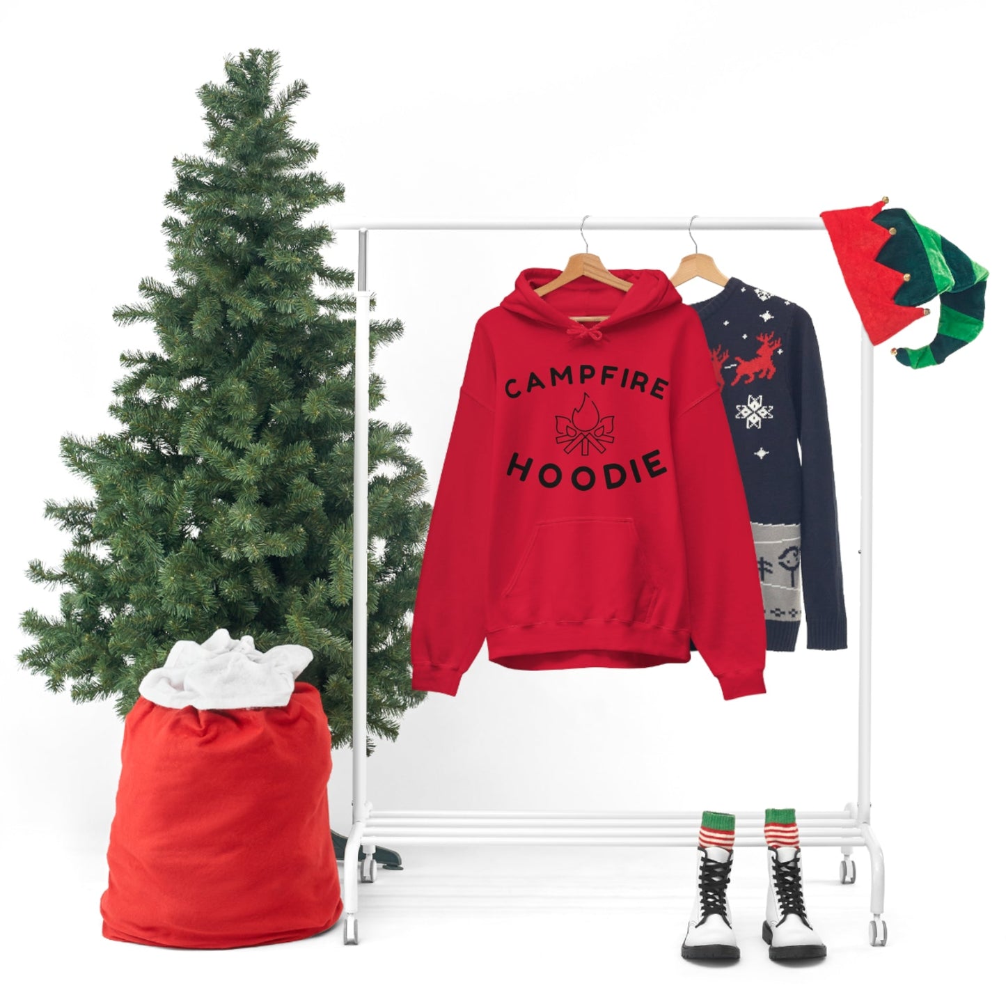 Campfire Hoodie- Heavy Blend™ Hooded Sweatshirt