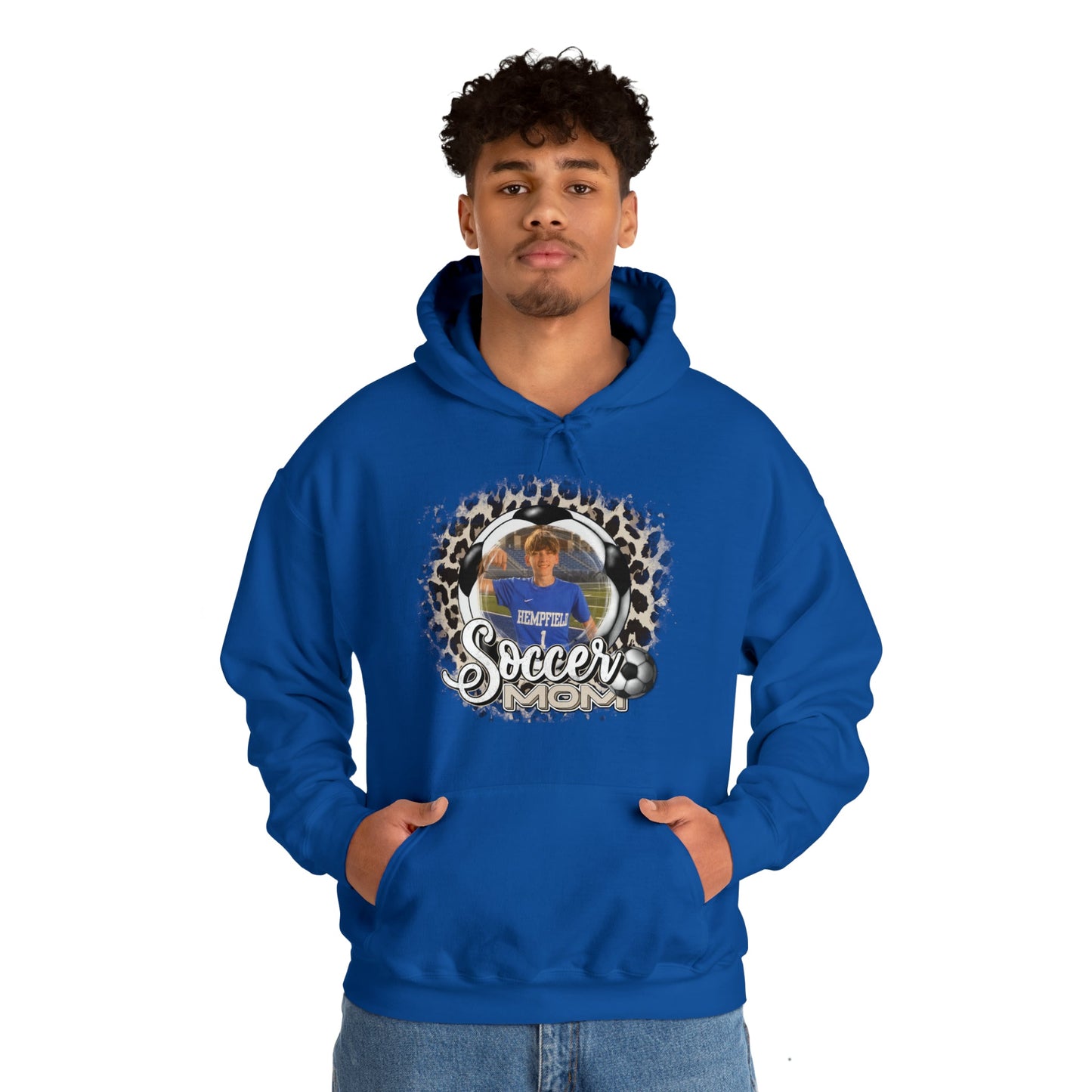 Custom Soccer Mom Heavy Blend™ Hooded Sweatshirt