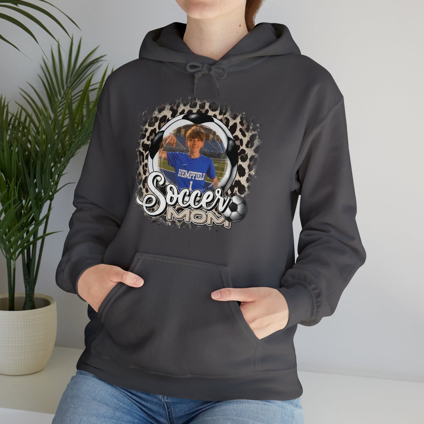 Custom Soccer Mom Heavy Blend™ Hooded Sweatshirt