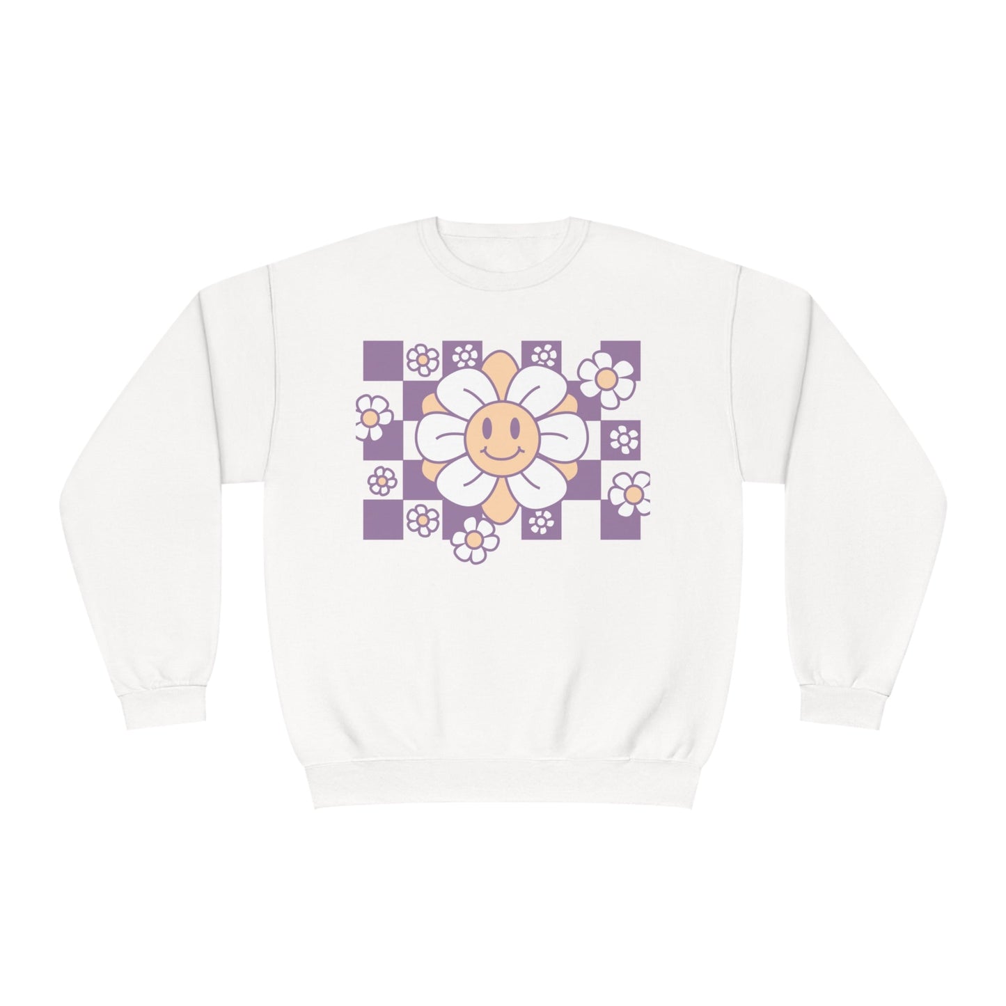 Smile Flower NuBlend® Crewneck Sweatshirt
