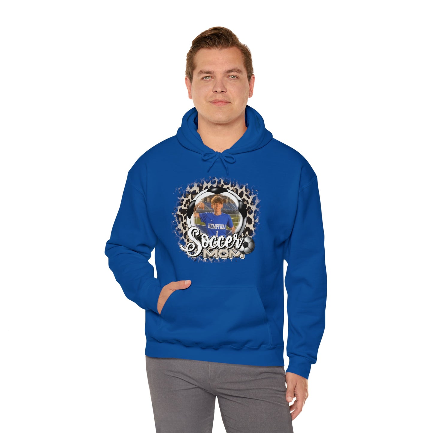Custom Soccer Mom Heavy Blend™ Hooded Sweatshirt