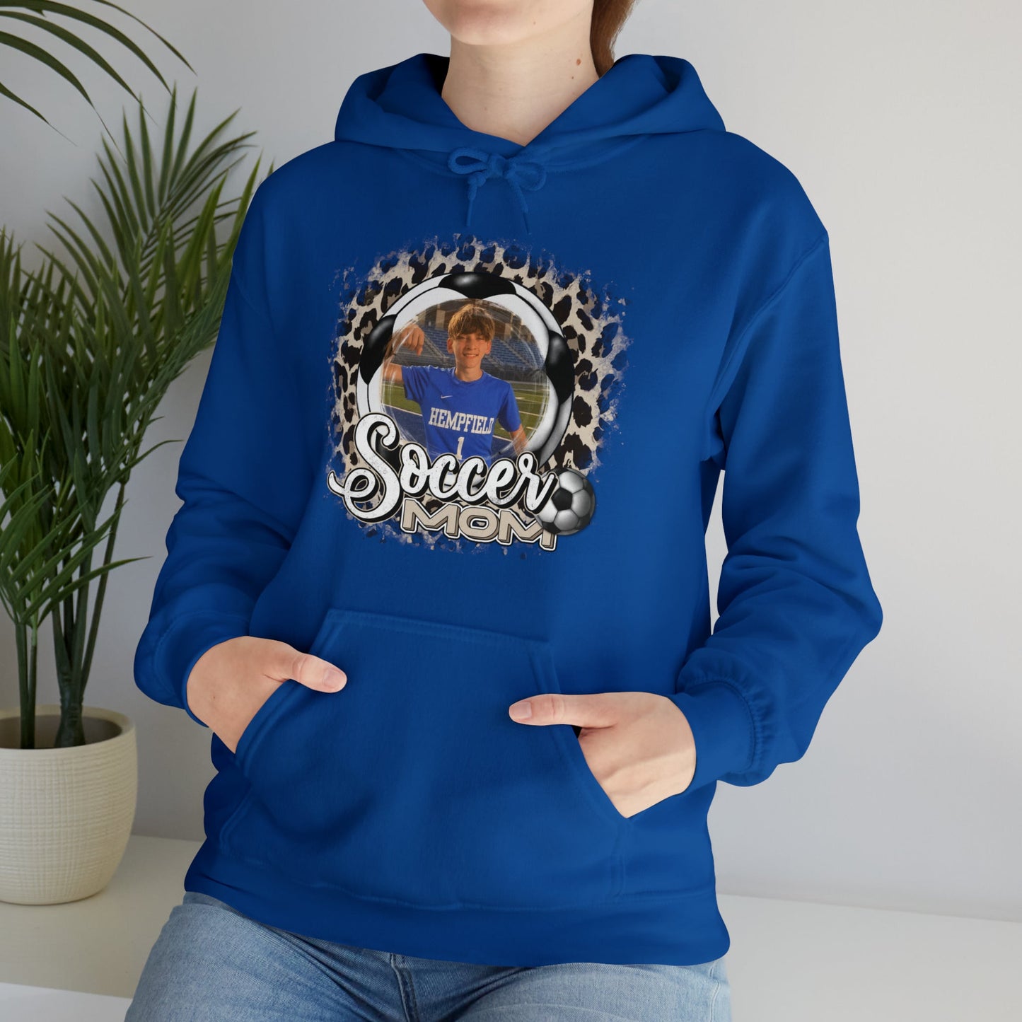 Custom Soccer Mom Heavy Blend™ Hooded Sweatshirt