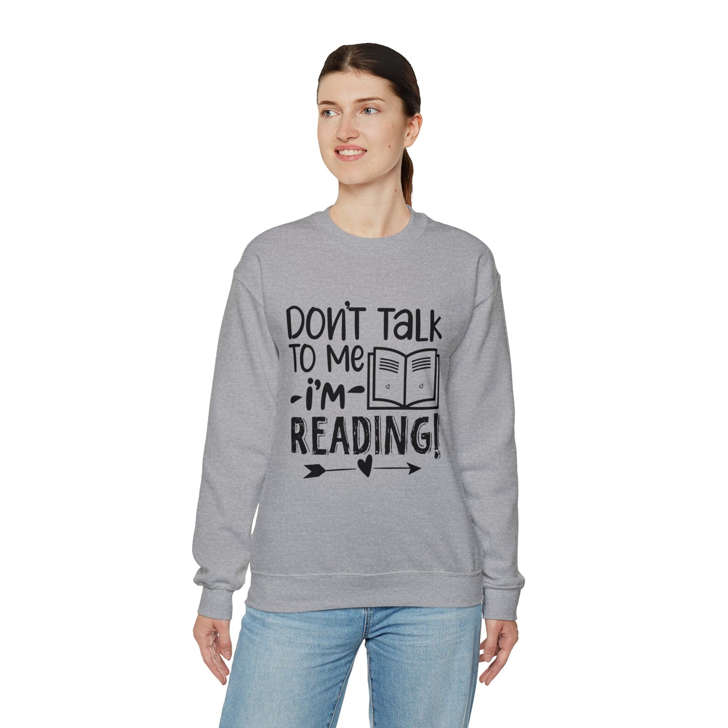 Don’t Talk Heavy Blend™ Crewneck Sweatshirt