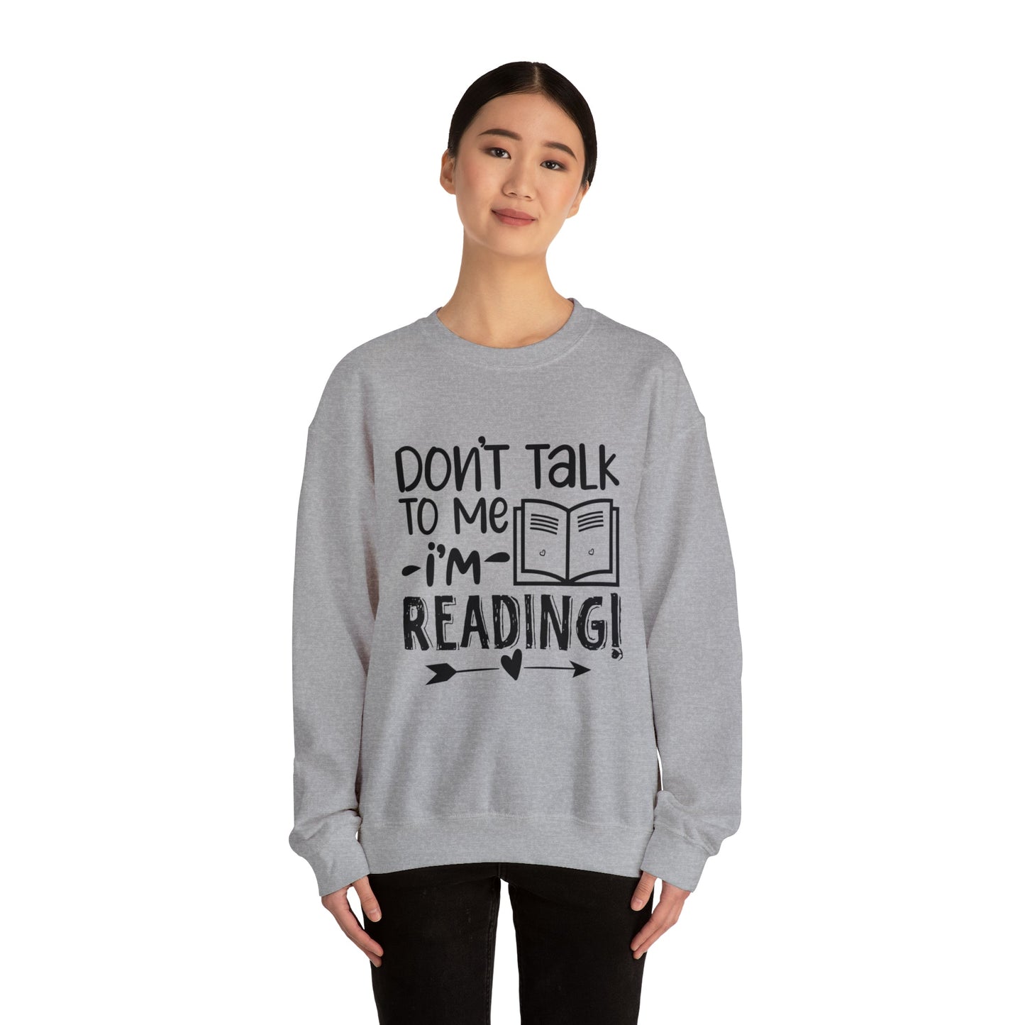 Don’t Talk Heavy Blend™ Crewneck Sweatshirt