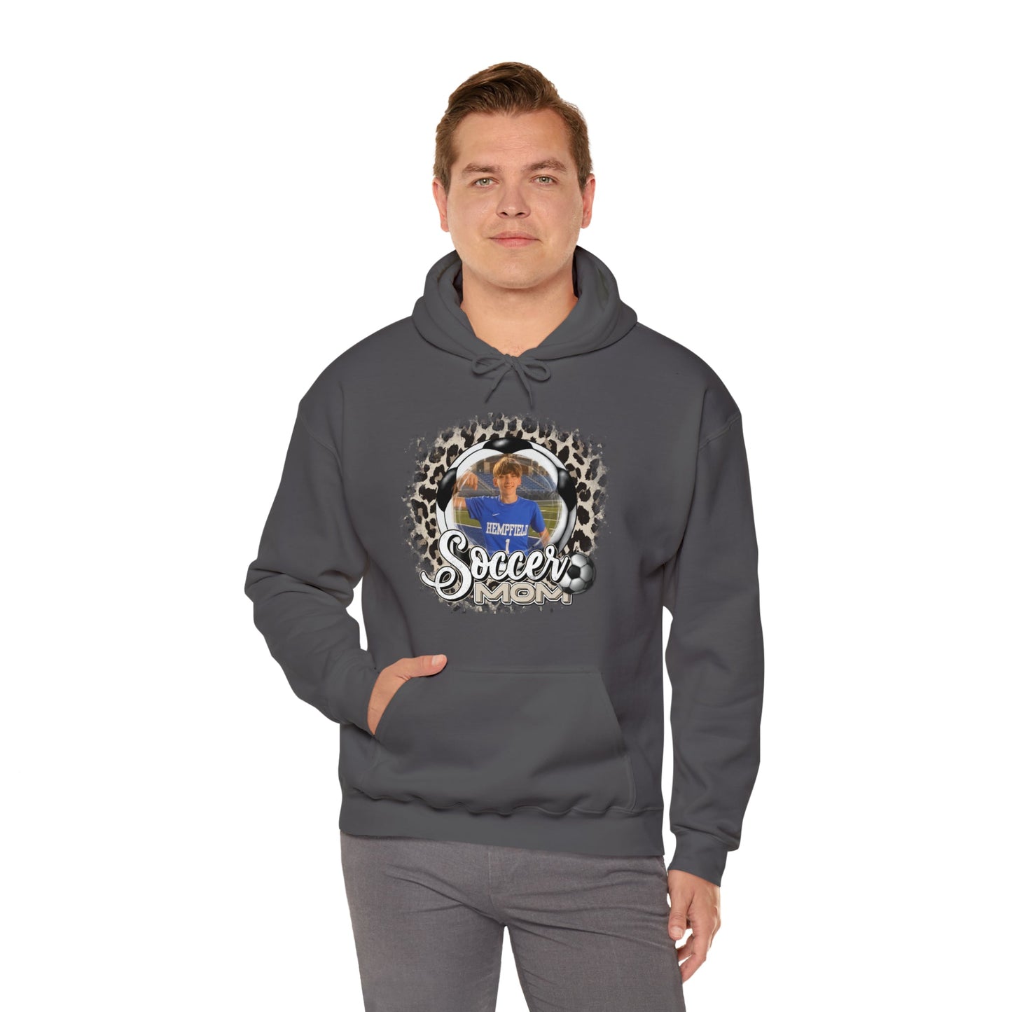 Custom Soccer Mom Heavy Blend™ Hooded Sweatshirt