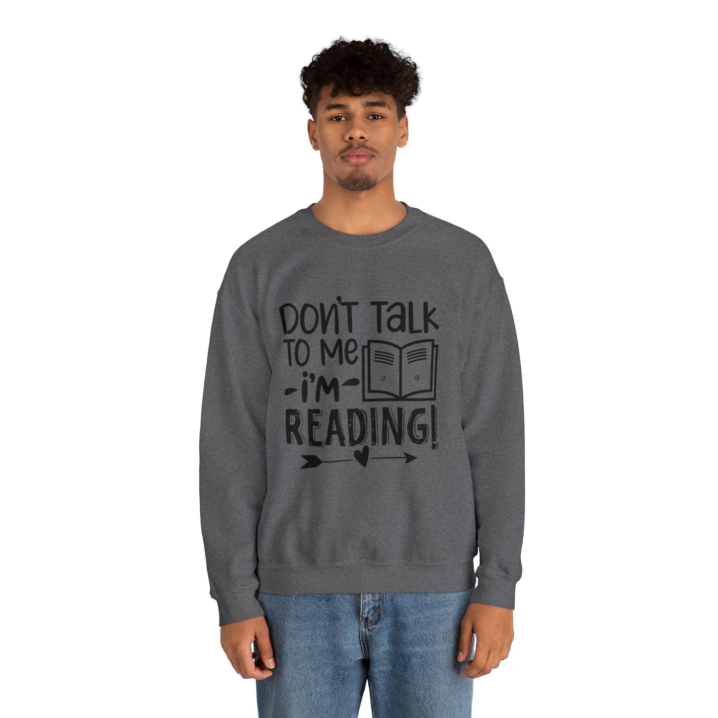Don’t Talk Heavy Blend™ Crewneck Sweatshirt