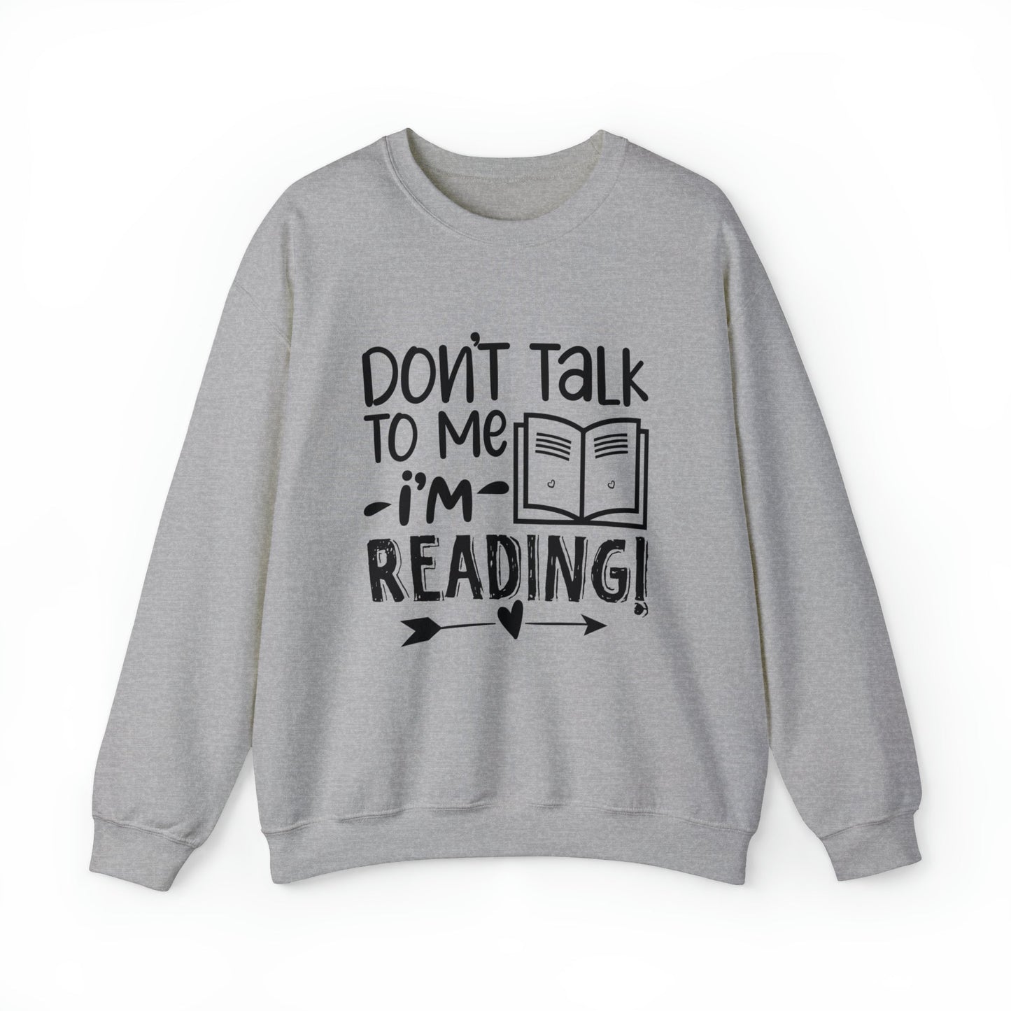 Don’t Talk Heavy Blend™ Crewneck Sweatshirt