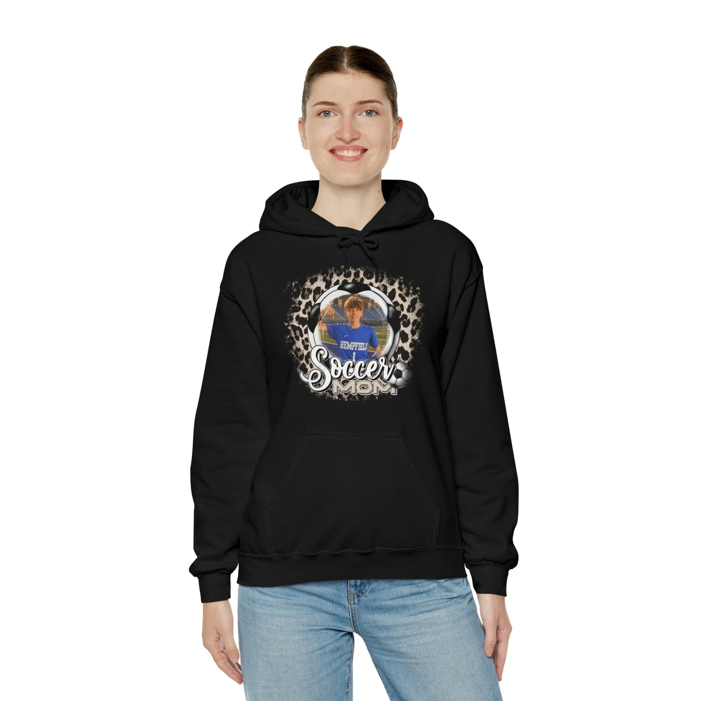 Custom Soccer Mom Heavy Blend™ Hooded Sweatshirt