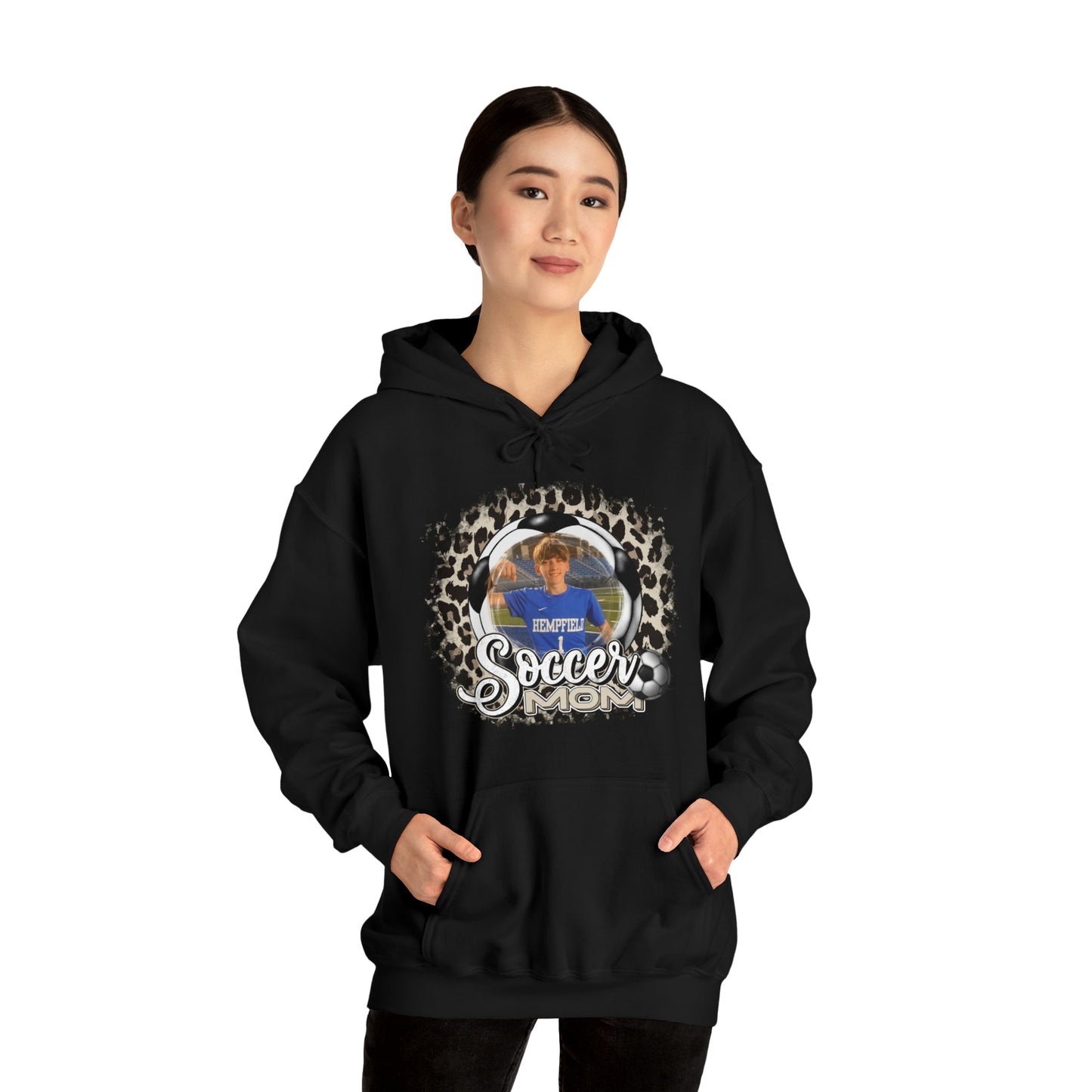 Custom Soccer Mom Heavy Blend™ Hooded Sweatshirt