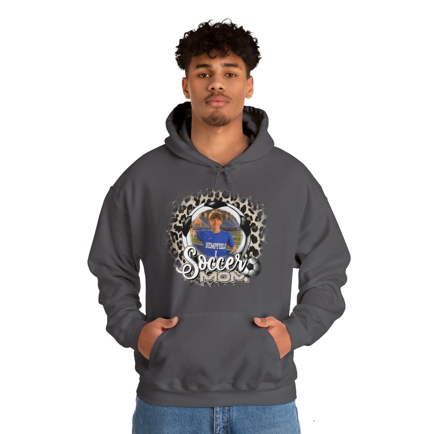 Custom Soccer Mom Heavy Blend™ Hooded Sweatshirt