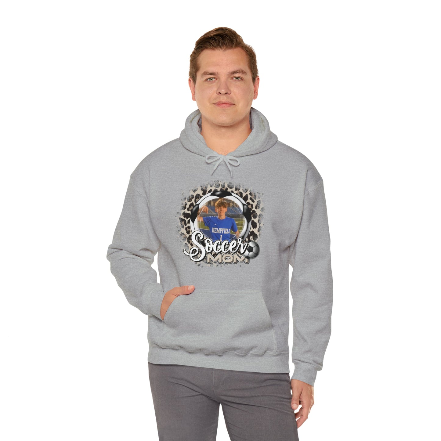 Custom Soccer Mom Heavy Blend™ Hooded Sweatshirt