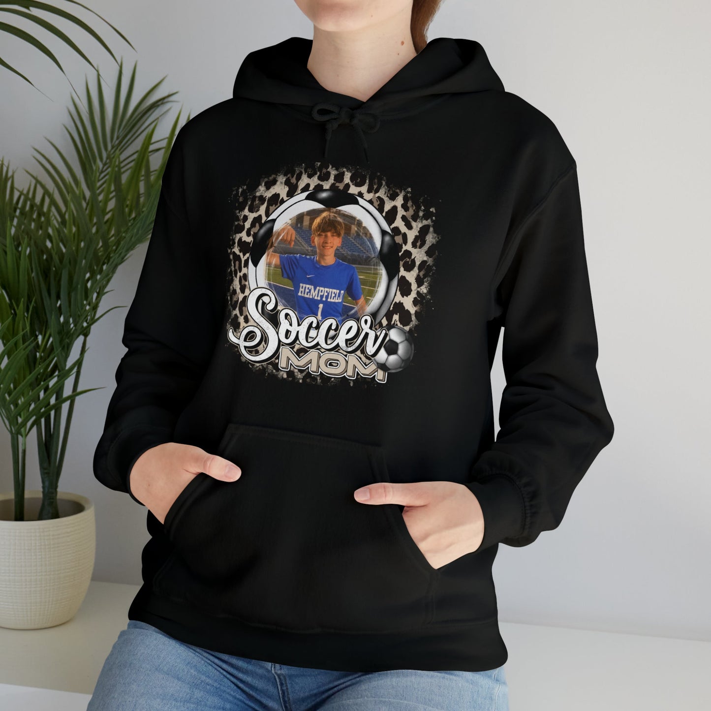 Custom Soccer Mom Heavy Blend™ Hooded Sweatshirt