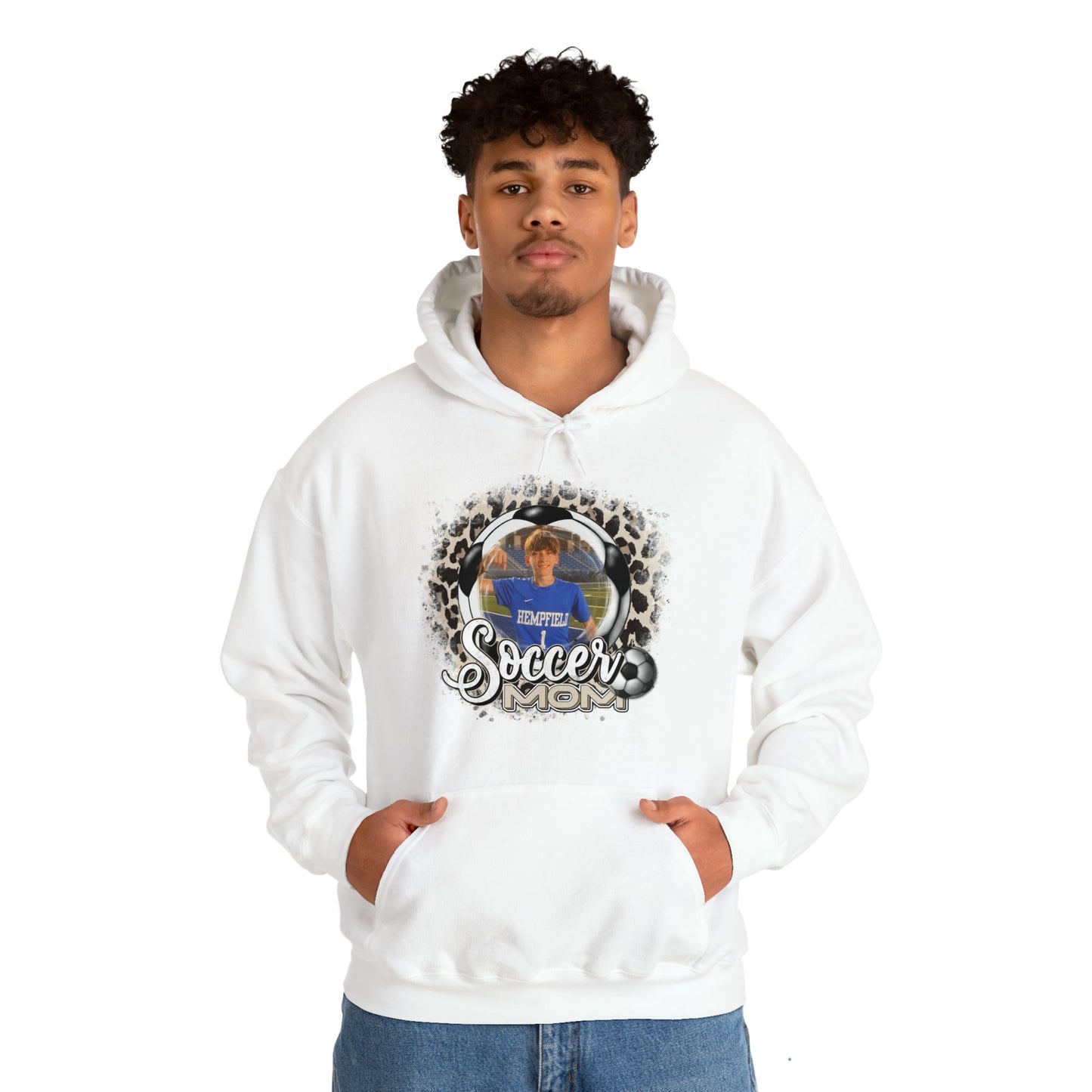 Custom Soccer Mom Heavy Blend™ Hooded Sweatshirt