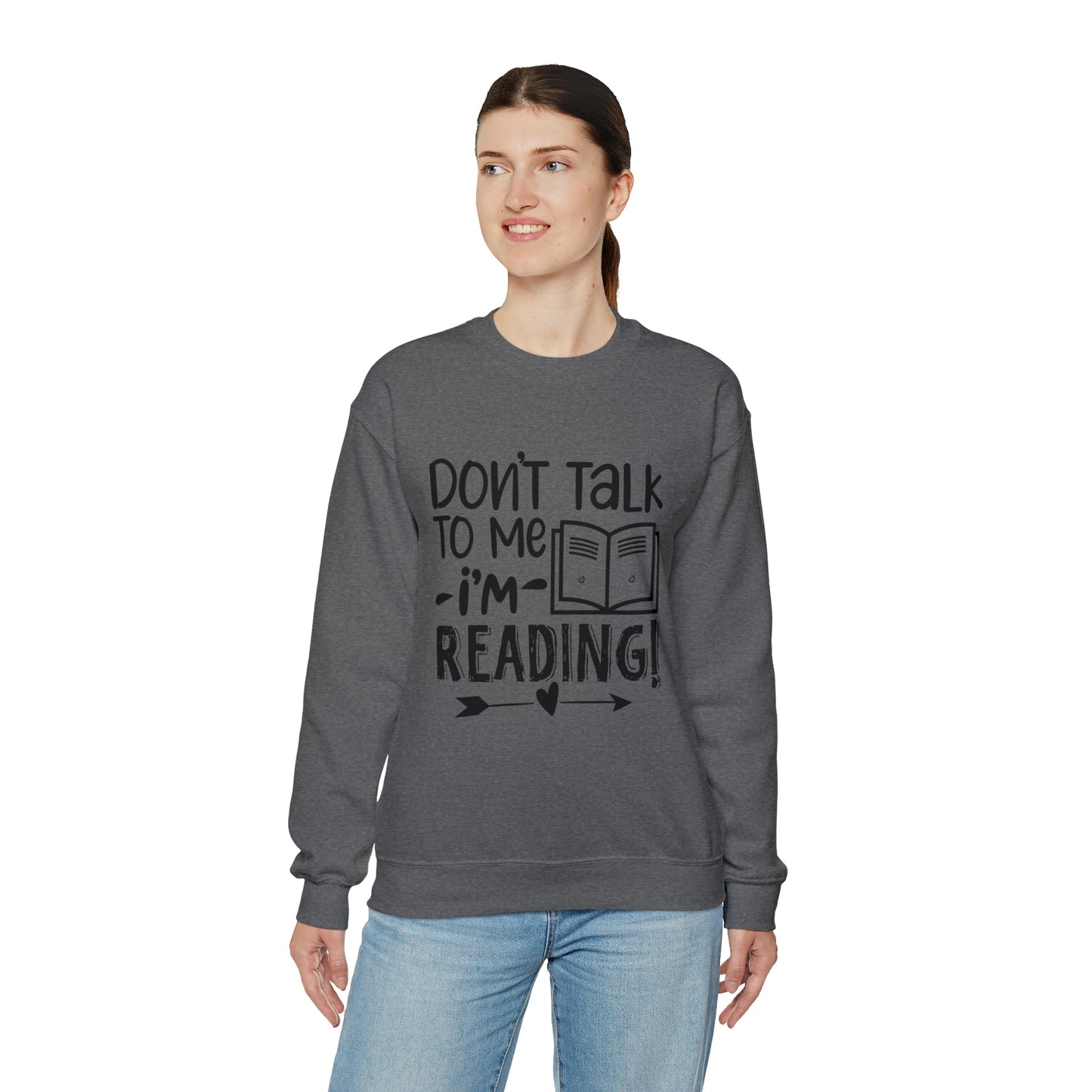 Don’t Talk Heavy Blend™ Crewneck Sweatshirt