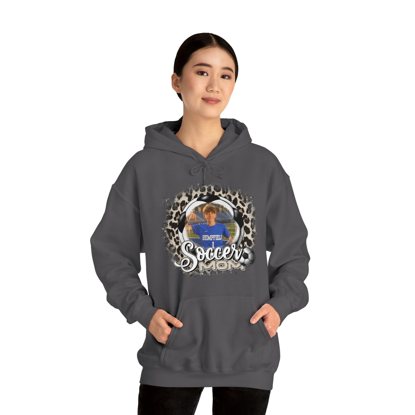 Custom Soccer Mom Heavy Blend™ Hooded Sweatshirt