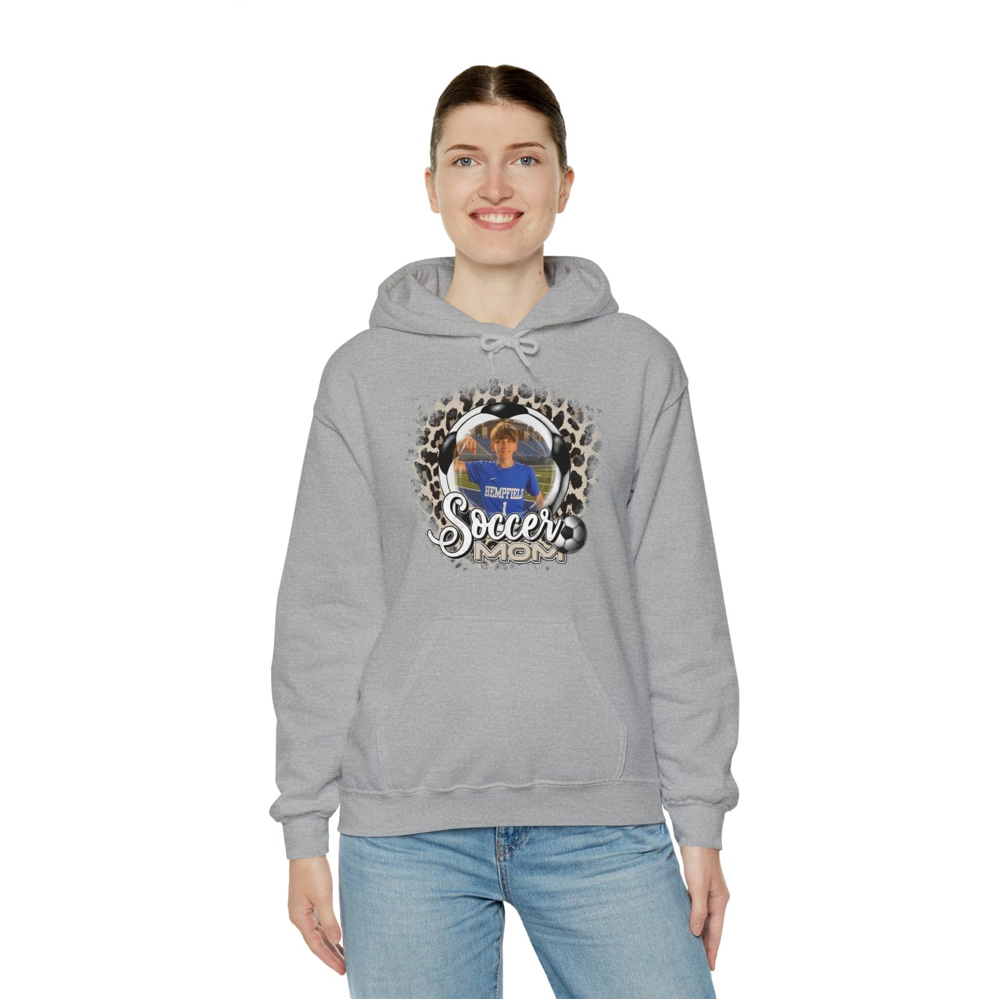 Custom Soccer Mom Heavy Blend™ Hooded Sweatshirt