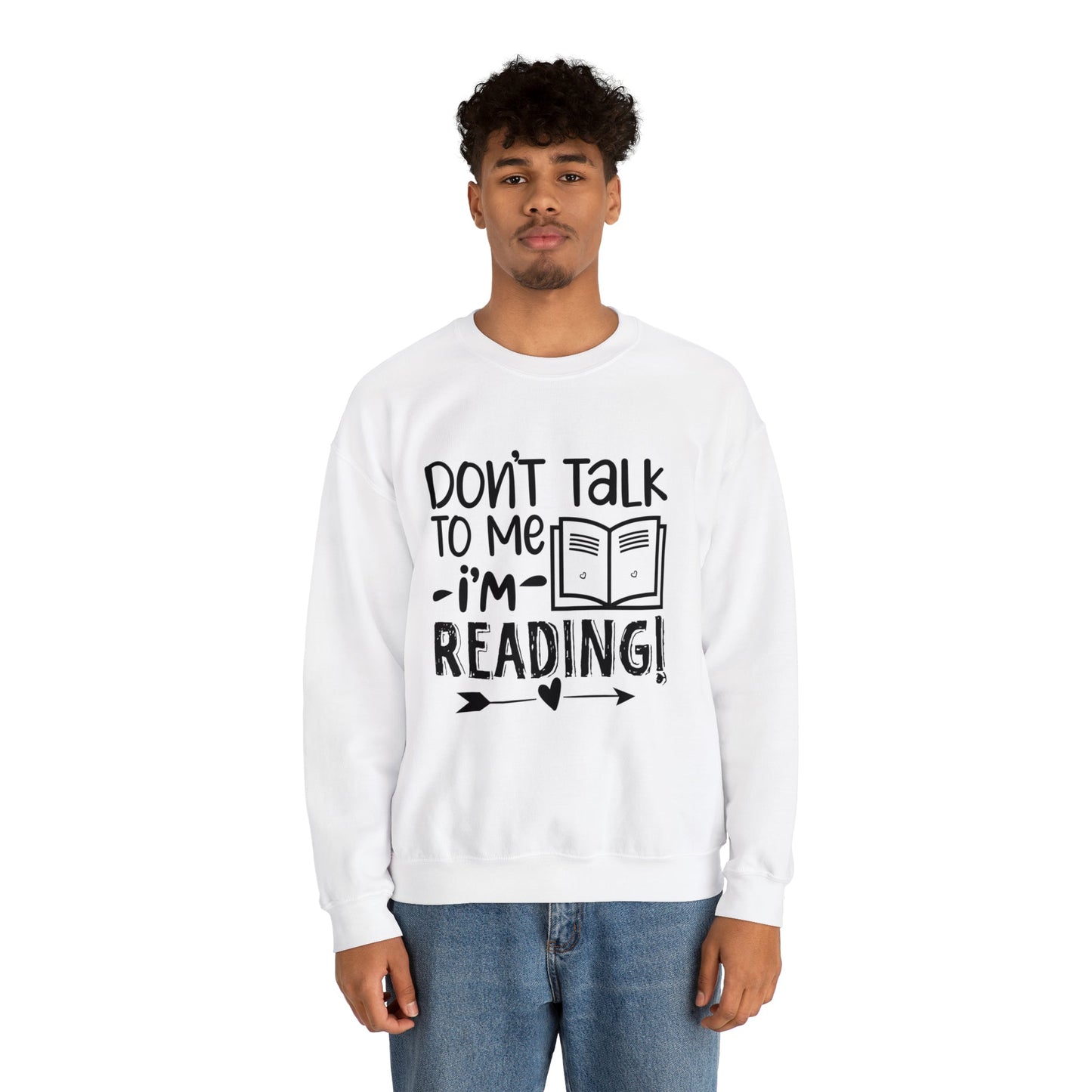 Don’t Talk Heavy Blend™ Crewneck Sweatshirt