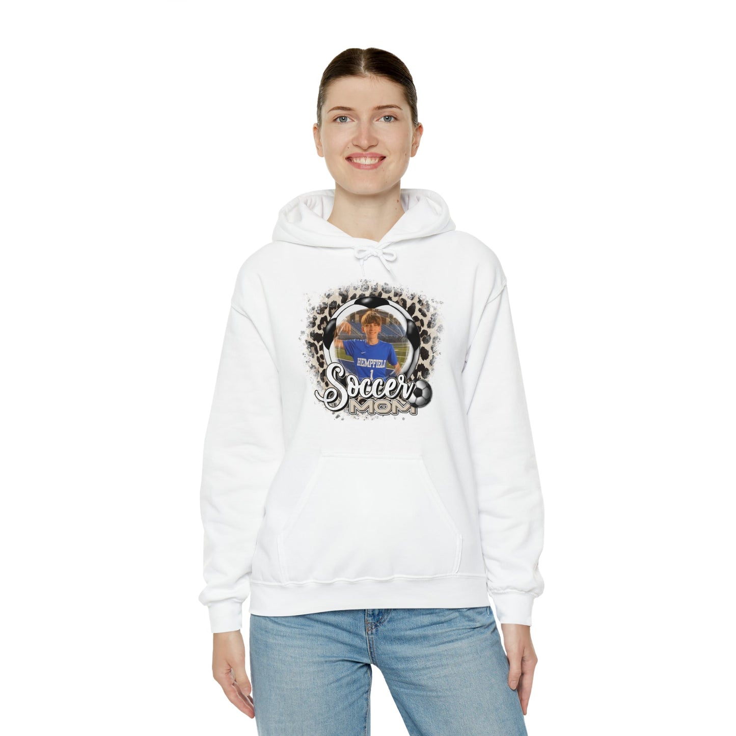 Custom Soccer Mom Heavy Blend™ Hooded Sweatshirt