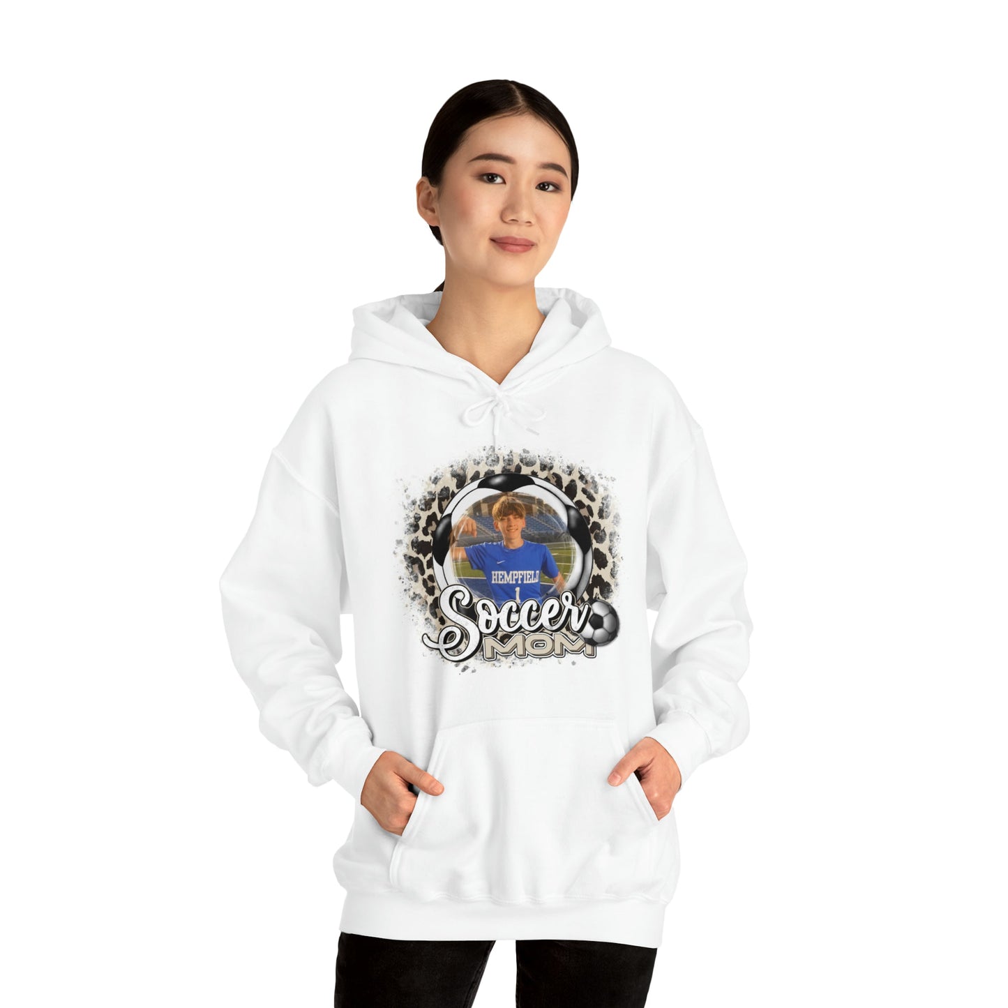 Custom Soccer Mom Heavy Blend™ Hooded Sweatshirt