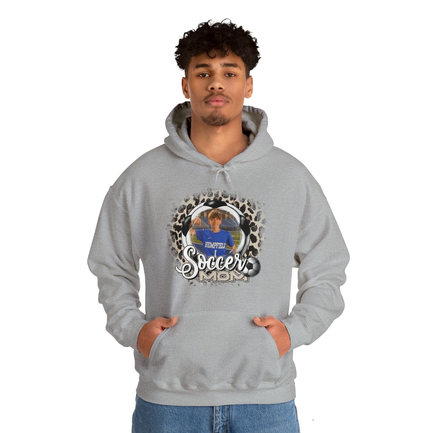 Custom Soccer Mom Heavy Blend™ Hooded Sweatshirt