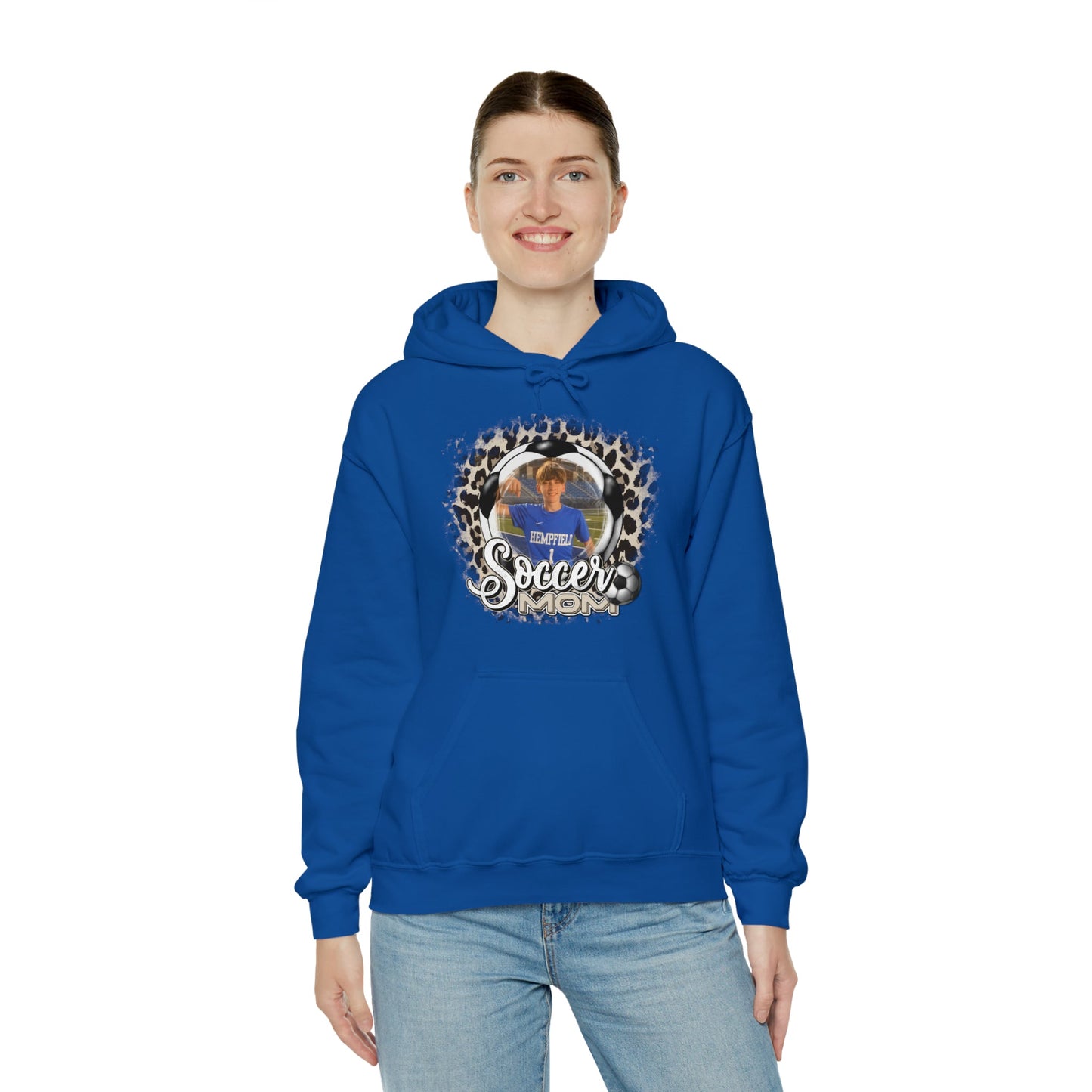 Custom Soccer Mom Heavy Blend™ Hooded Sweatshirt
