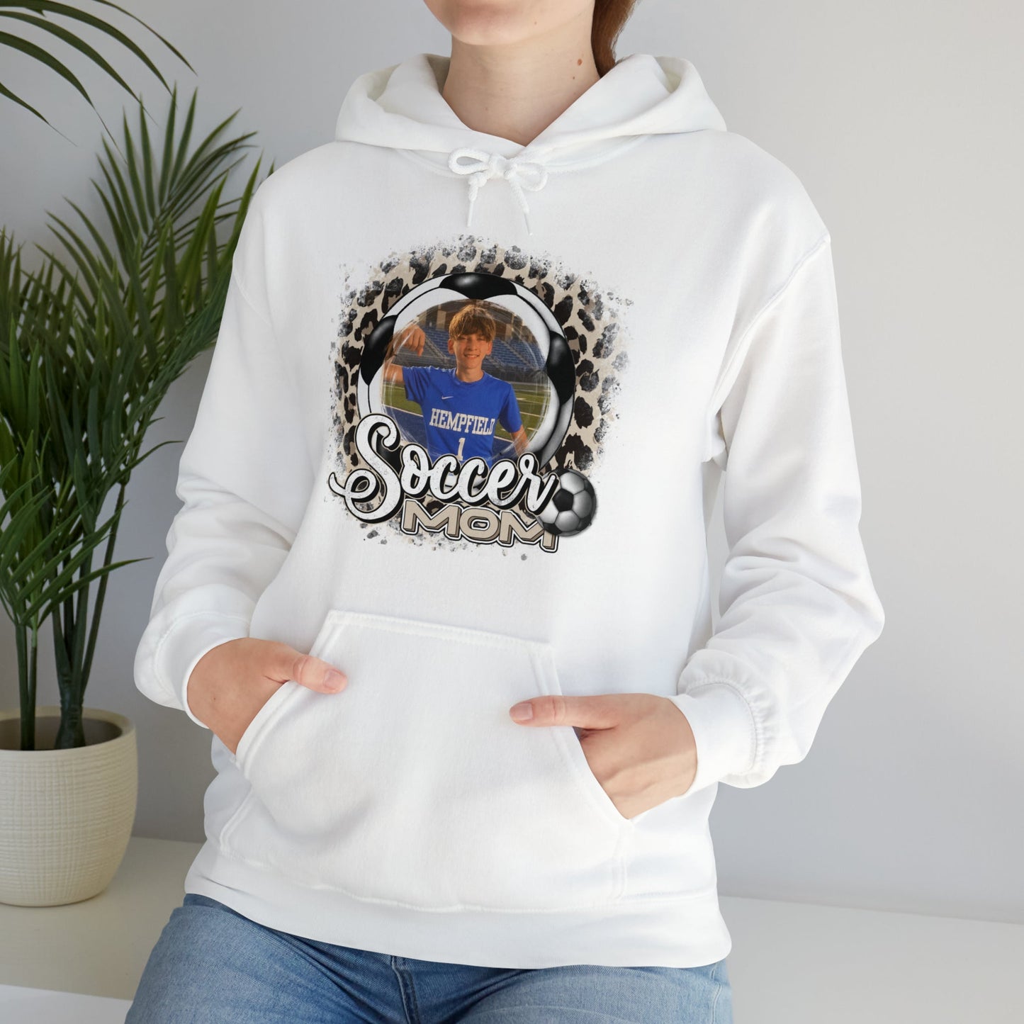 Custom Soccer Mom Heavy Blend™ Hooded Sweatshirt