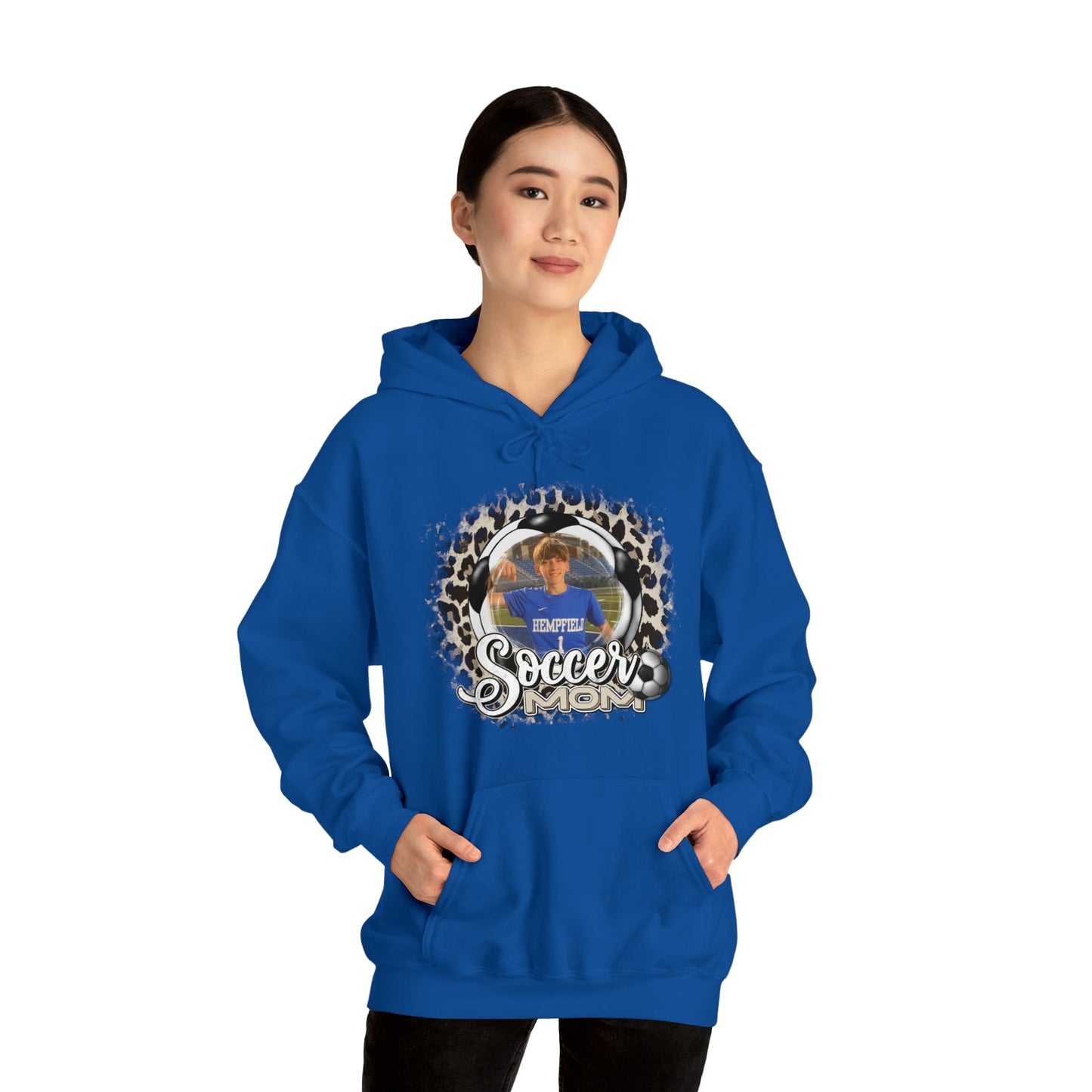 Custom Soccer Mom Heavy Blend™ Hooded Sweatshirt