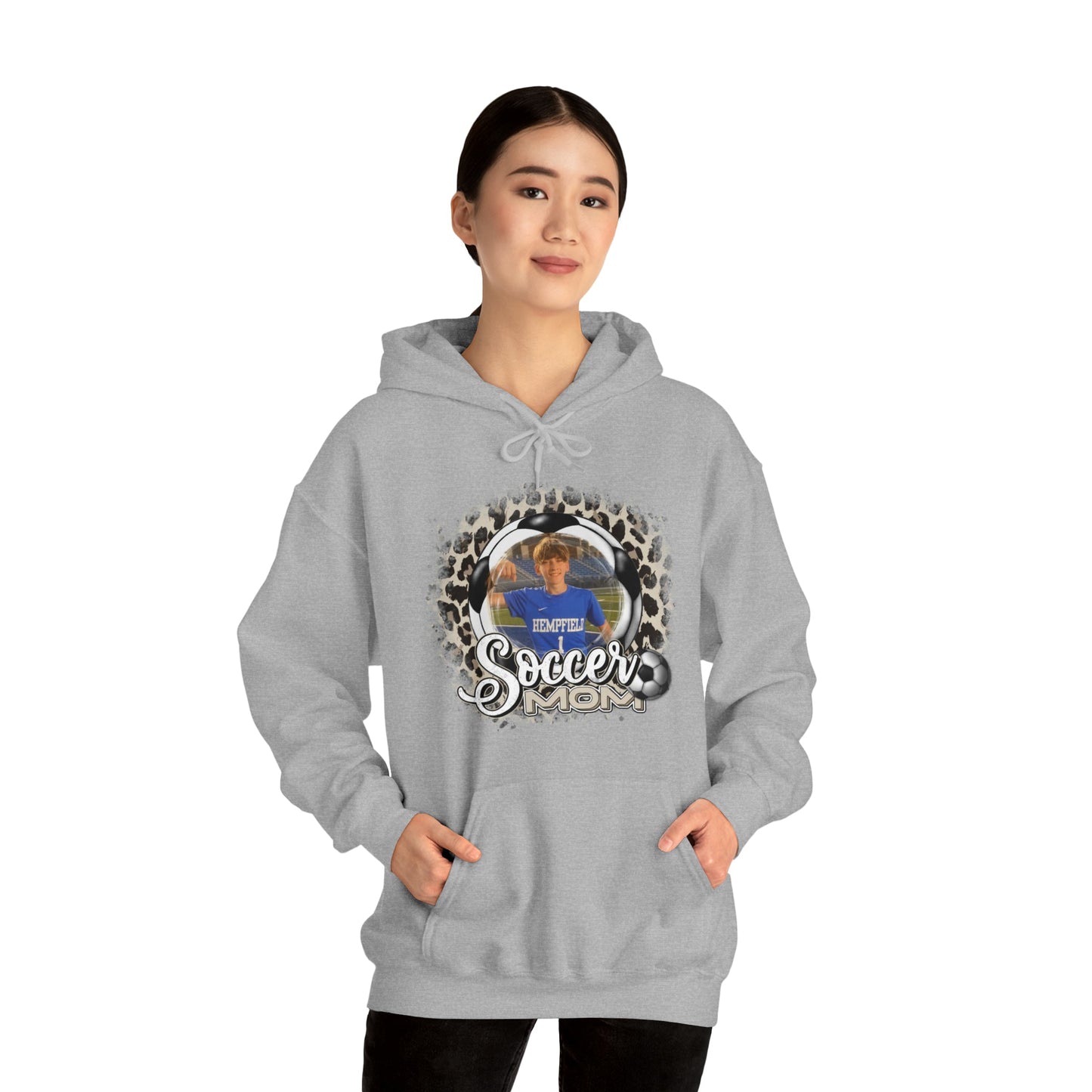 Custom Soccer Mom Heavy Blend™ Hooded Sweatshirt