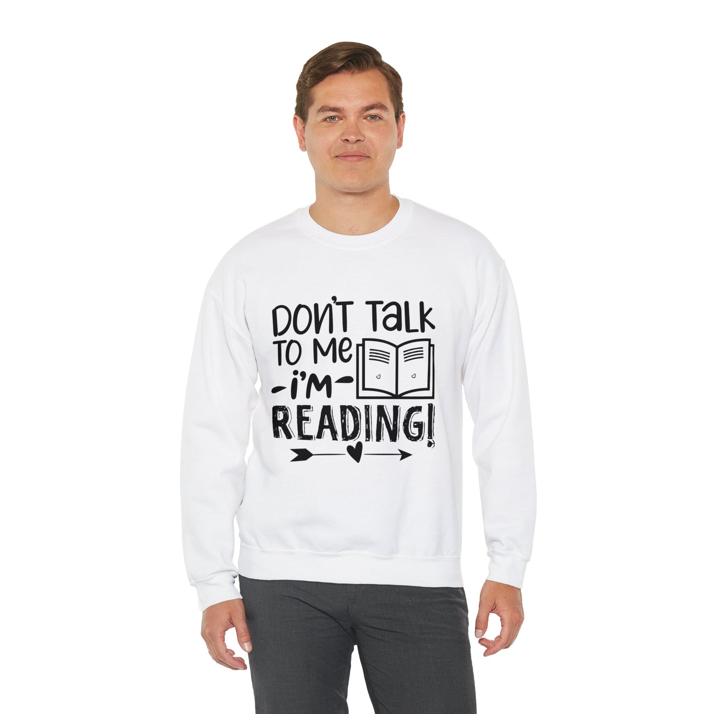 Don’t Talk Heavy Blend™ Crewneck Sweatshirt
