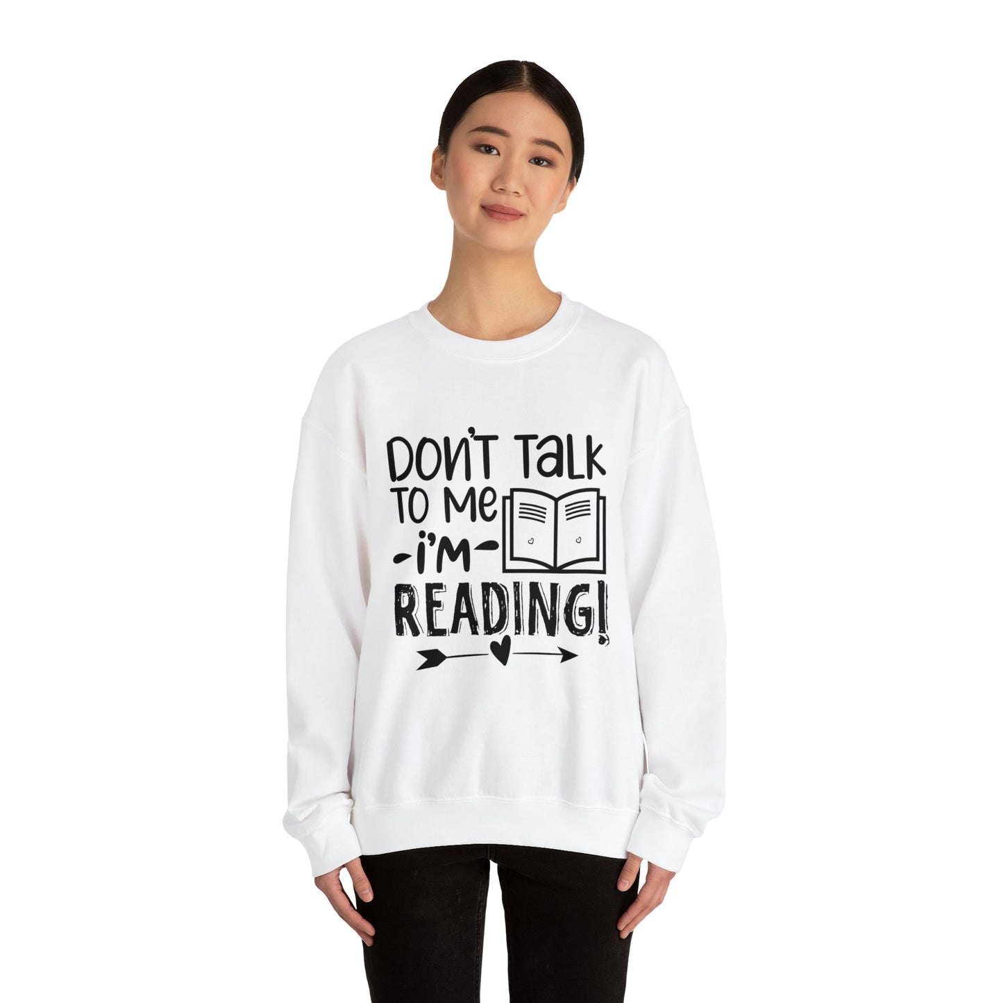 Don’t Talk Heavy Blend™ Crewneck Sweatshirt