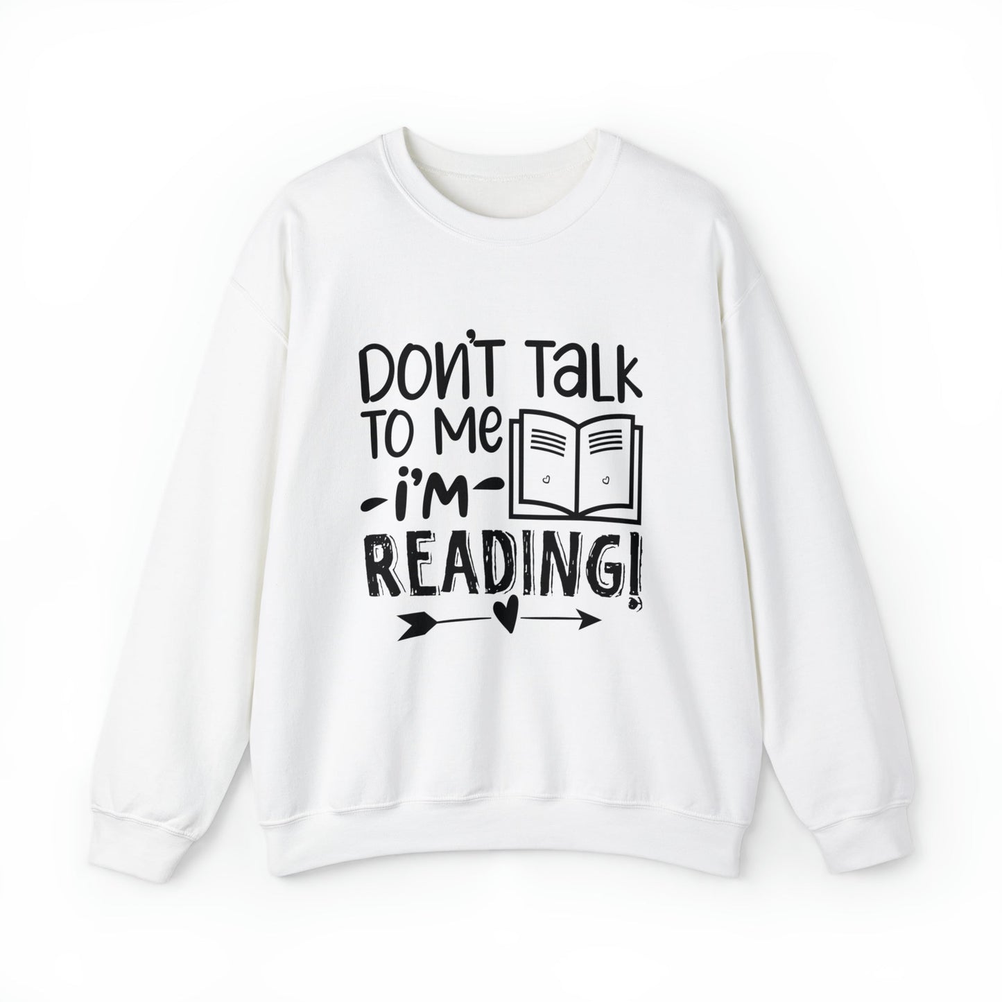 Don’t Talk Heavy Blend™ Crewneck Sweatshirt