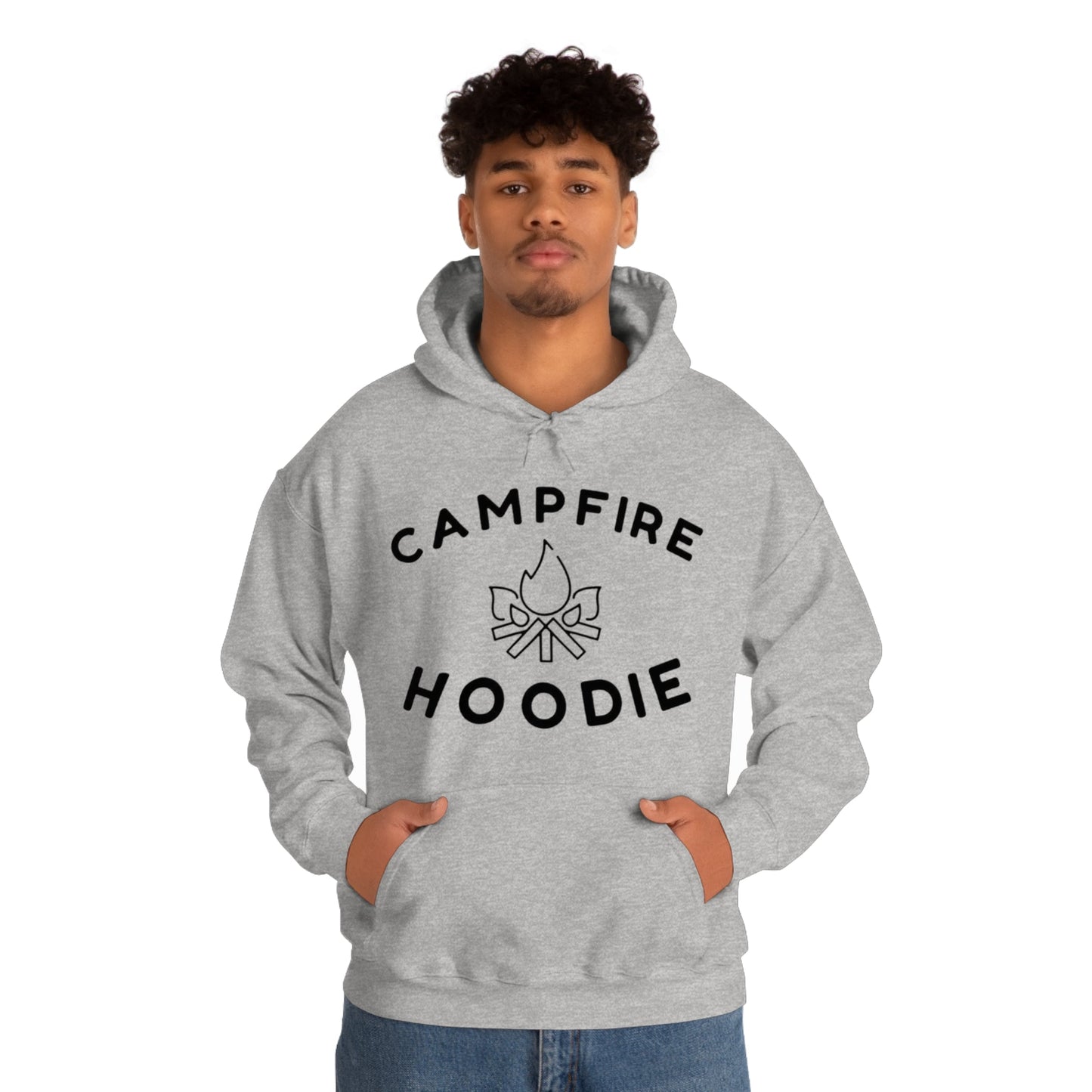 Campfire Hoodie- Heavy Blend™ Hooded Sweatshirt