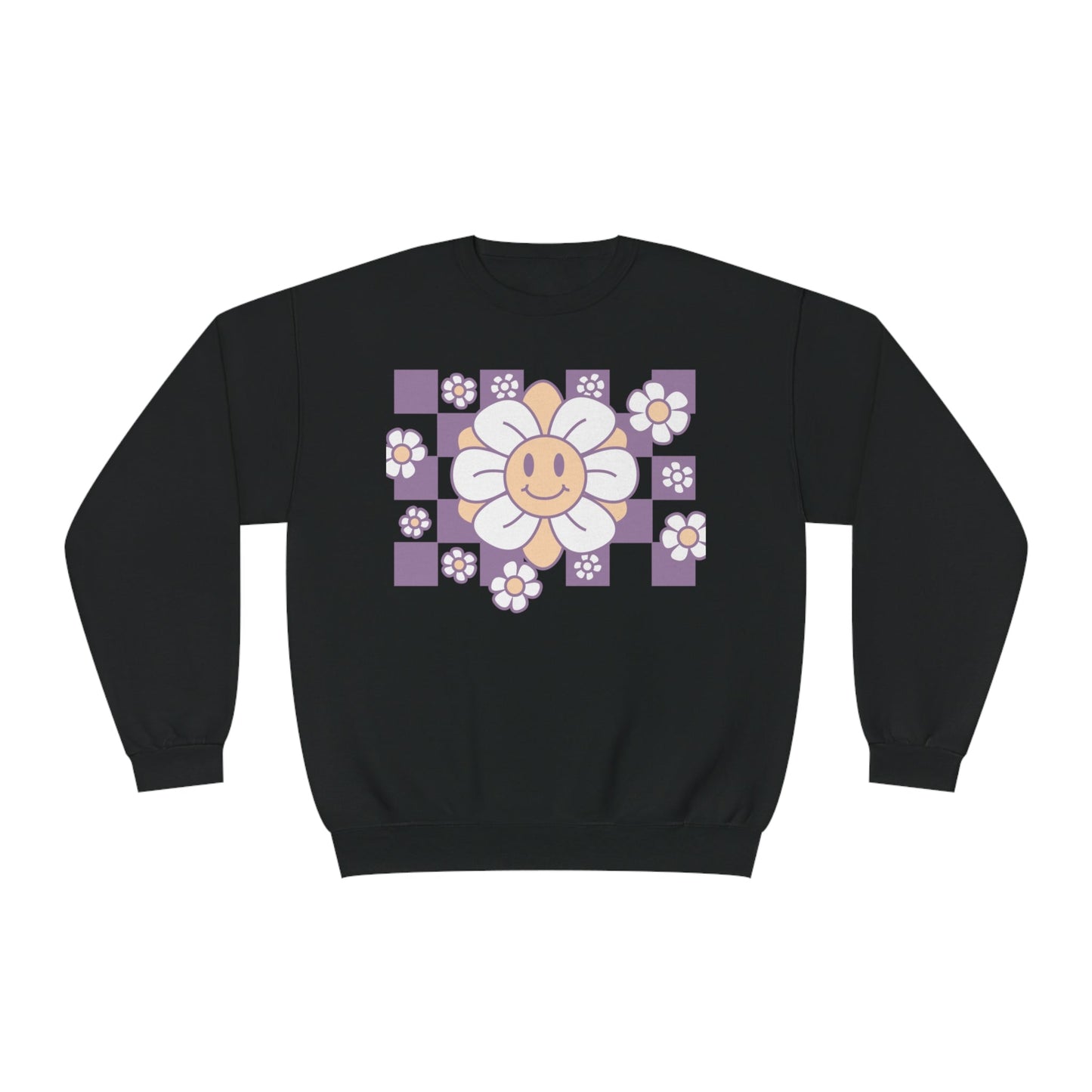 Smile Flower NuBlend® Crewneck Sweatshirt