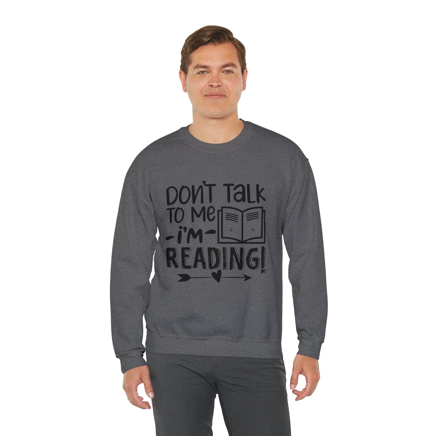 Don’t Talk Heavy Blend™ Crewneck Sweatshirt