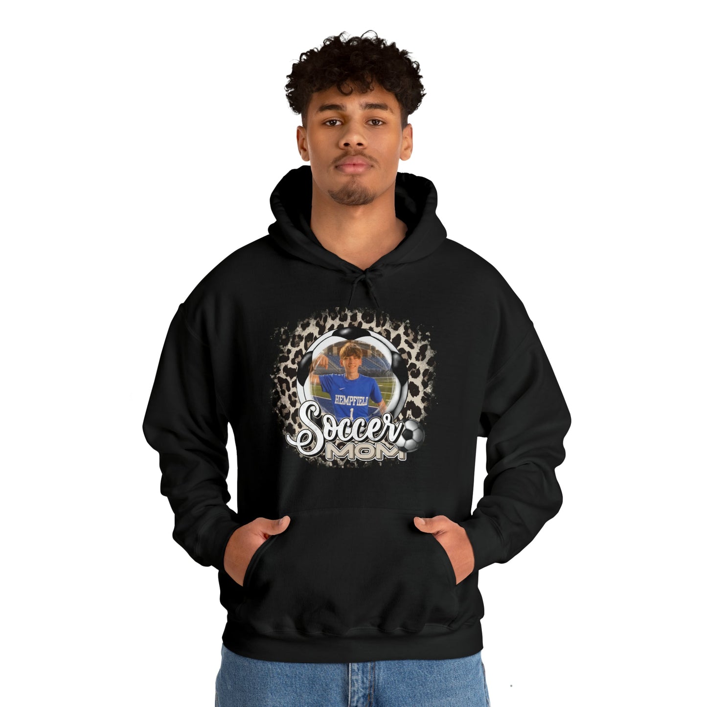 Custom Soccer Mom Heavy Blend™ Hooded Sweatshirt