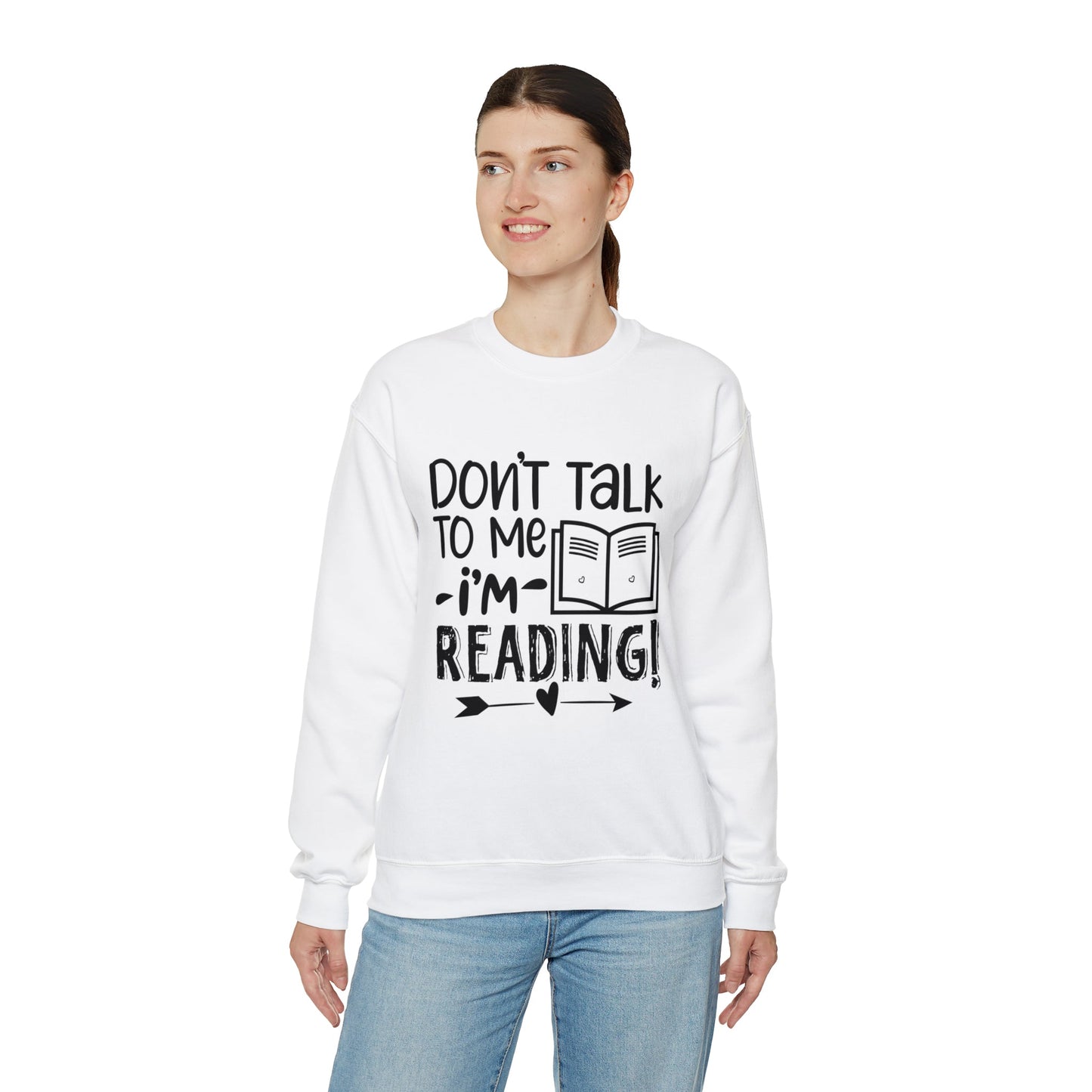 Don’t Talk Heavy Blend™ Crewneck Sweatshirt