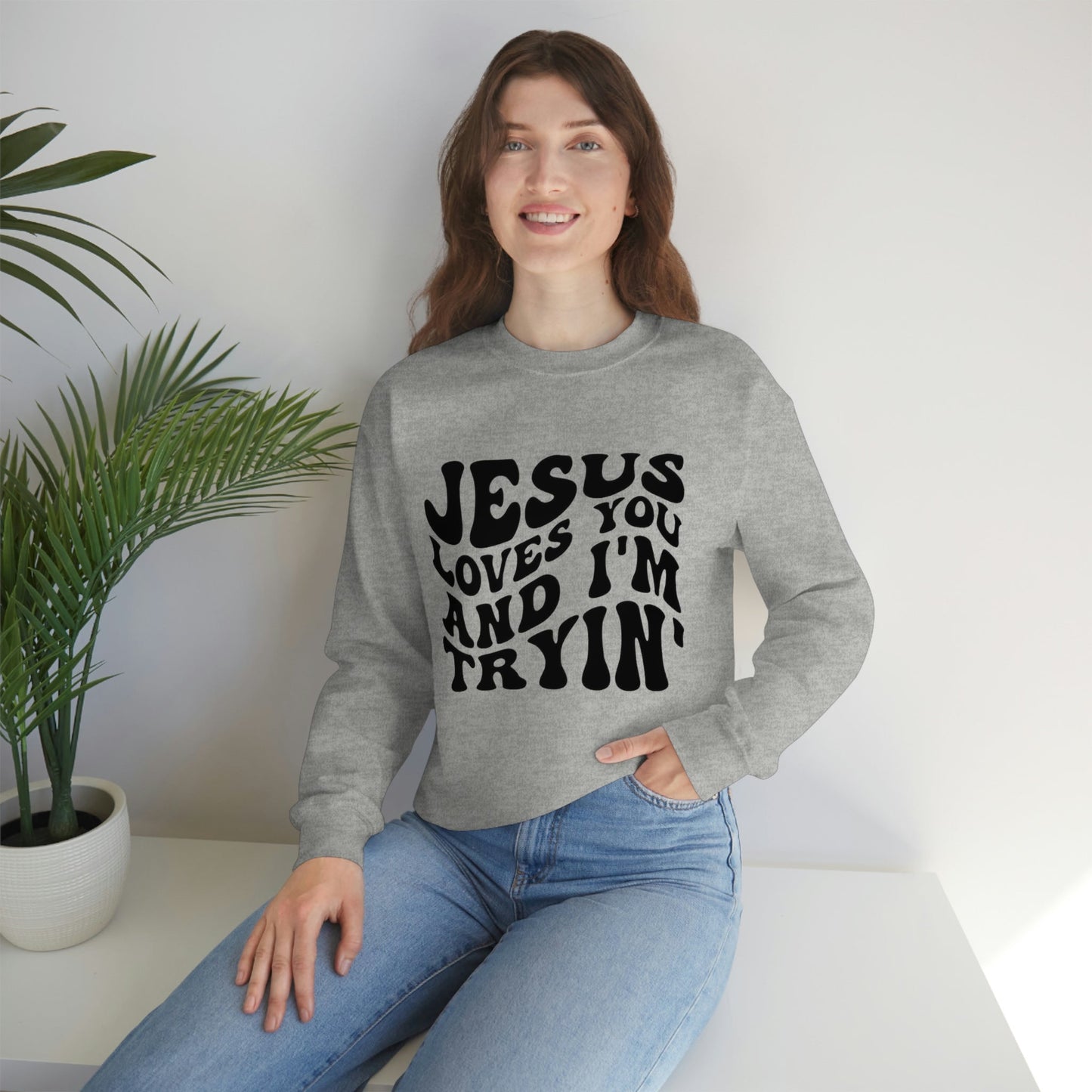 I’m Trying Sweatshirt