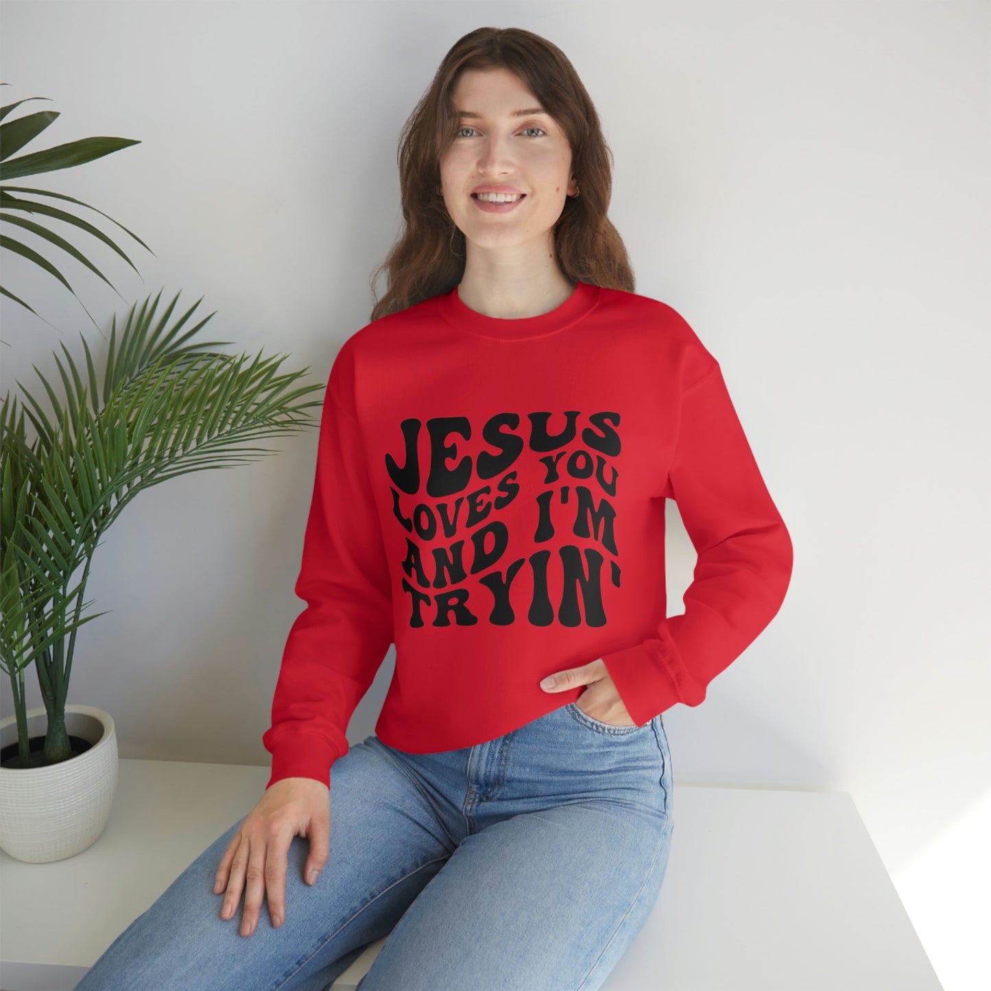 I’m Trying Sweatshirt
