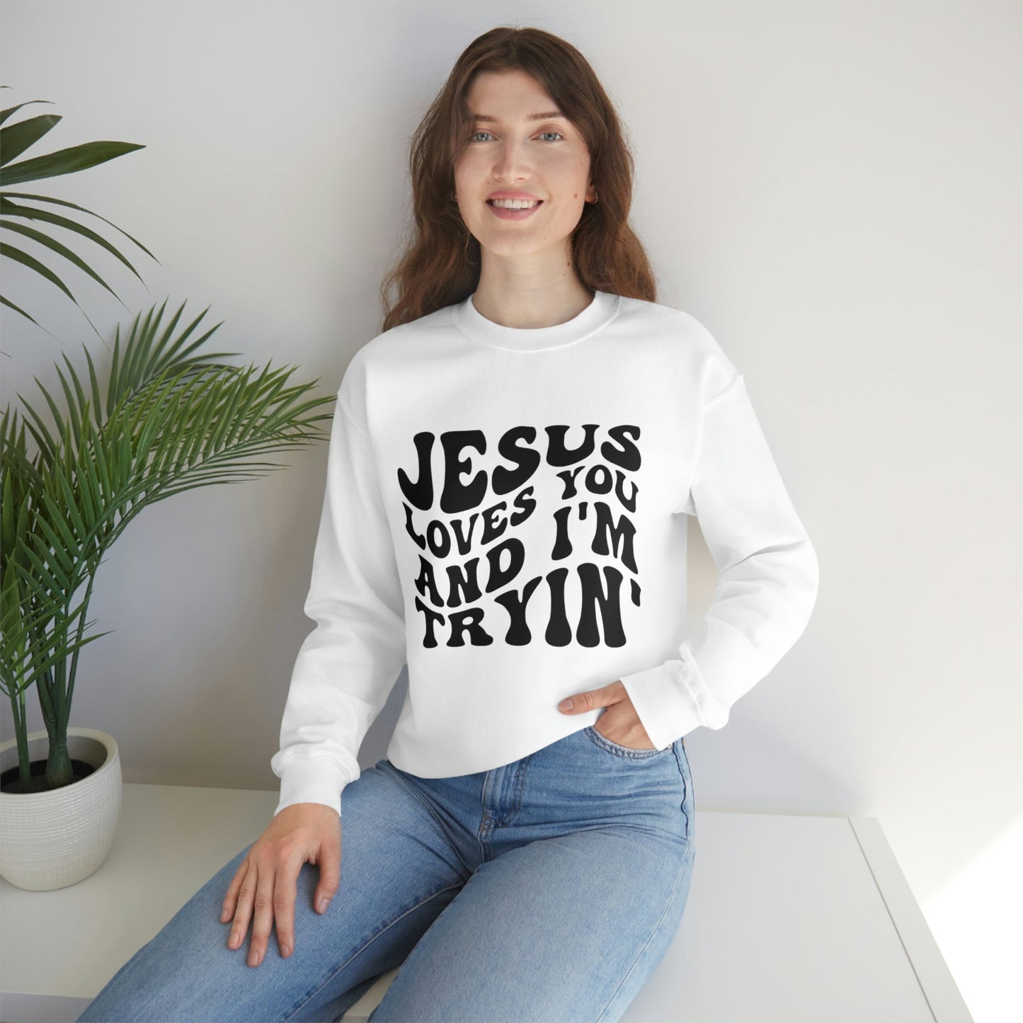 I’m Trying Sweatshirt