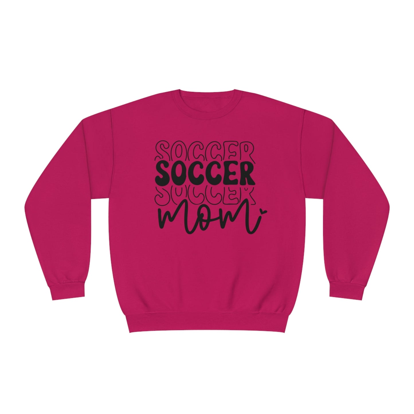 Stacked Soccer Mom NuBlend® Crewneck Sweatshirt