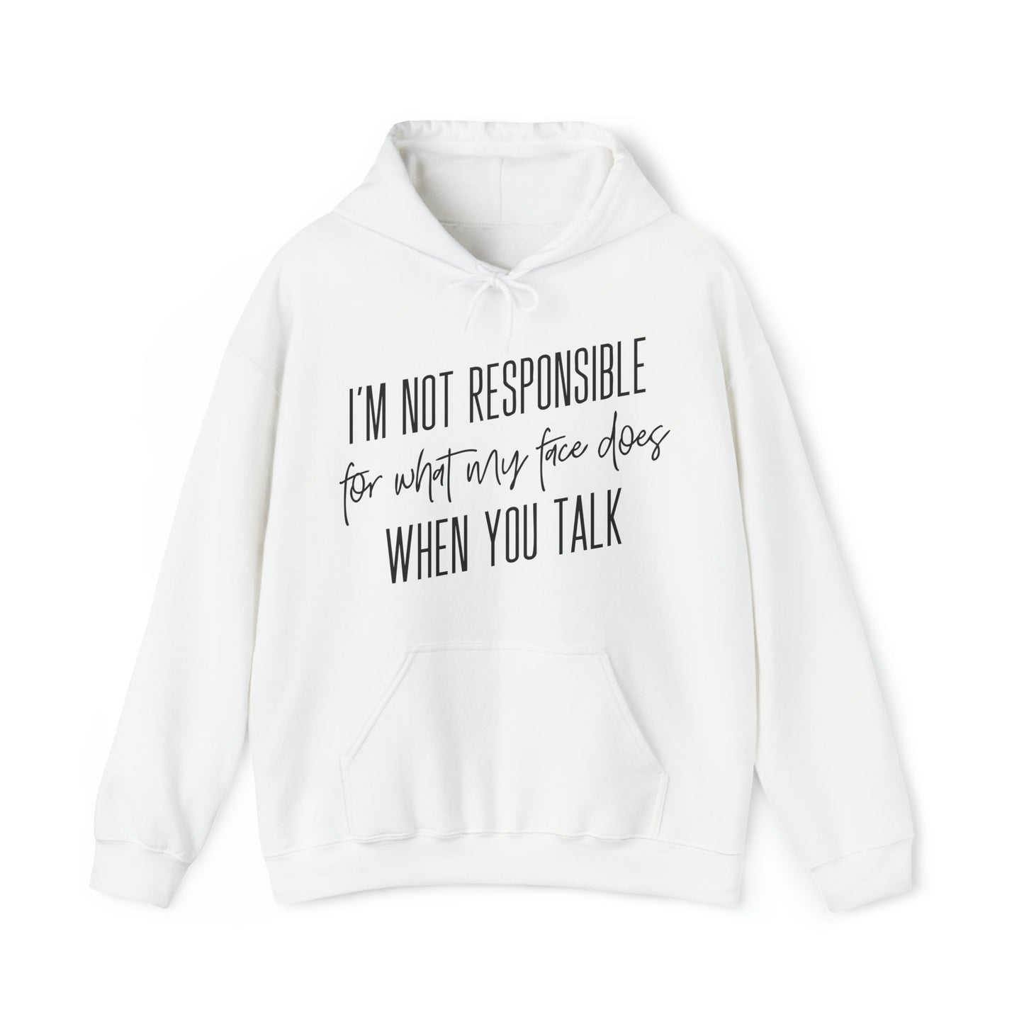 I’m Not Responsible Heavy Blend™ Hooded Sweatshirt